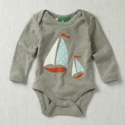 Ships Ahoy! Bodysuit (Grey Marl)