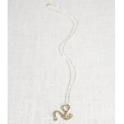 La Jewellery Recycled Silver Petit Serpentine Necklace