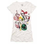 People Tree 'Circles of Hope' T-Shirt Dress - Bicycles