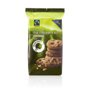 Traidcraft Fairtrade Fruit, Chocolate and Nut Cookies 180g