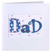Embroidered Dad Card