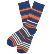 Braintree Mens Bamboo Multi Stripe Socks - Green Stripe