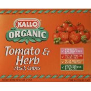 Kallo Tomato & Herb Stock Cubes 66G