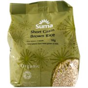 Suma Prepacks Organic Brown Short Grain Rice 750g