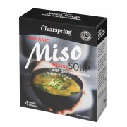 Clearspring Organic Miso Instant Soup with Sea Vegetables 4 X 10g