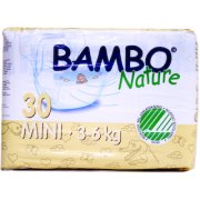 Bambo Nature Disposable Nappies (Premature / Newborn / Mini)