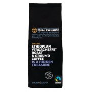 Equal Exchange Ethiopian Yirgacheffe Roast & Ground Coffee 227g
