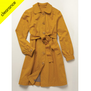 Orla Kiely Spot Leaf Print Coat By People Tree