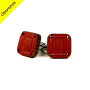 Recycled Fire Hose Torpedo Cufflinks