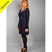 Clara V-Neck Bamboo Drape Dress