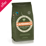 Caf&eacute;direct Organic Medium Roast Fresh Ground Coffee - 227g