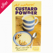 Just Wholefoods Custard Powder 100g