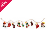 Felt Stockings - String of 9