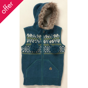 Komodo Wool Kiwi Gilet