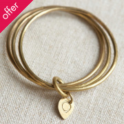Triple Logo Bangle