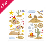 Room Sticker Set Cowboy