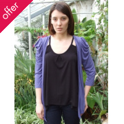 Kelly Bamboo Drape Cardigan