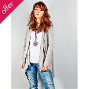 Lynette Organic Merino Wool Waterfall Cardigan