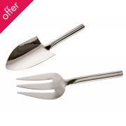 Fork and Trowel Salad Servers
