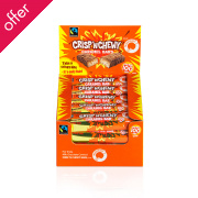 Traidcraft Fair Trade Crisp 'n Chewy Caramel Bar 30g