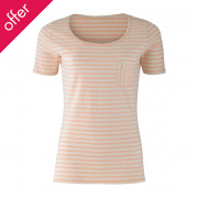People Tree Stripe PJ Pocket Tee