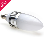 E14-260 Lumilife LED Small Screw Light Bulb 3 Watt (40W Equivalent)