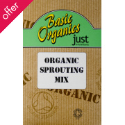 Just Wholefoods Organic Sprouting Mix 250g