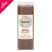 Biona Whole Spelt Organic Spaghetti 500g