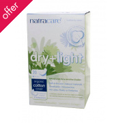 Natracare Organic Cotton Dry & Light Incontinence Pads - 20