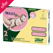 Moltex OKO Disposable Nappies (White) - Mini