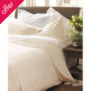 Natural Collection Organic Cotton Pair of Pillowcases - Ecru