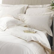 Natural Collection Organic Cotton Lace Edge Single Duvet Cover