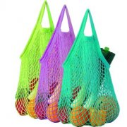 Organic Cotton Reusable String Bag