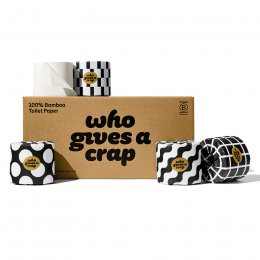 Who Gives a Crap Bamboo Double Length Toilet Tissue - 16 Rolls