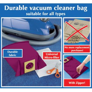 Reusable Vacuum Cleaner Bag