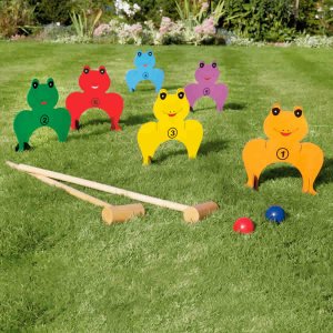 Frog Croquet Set