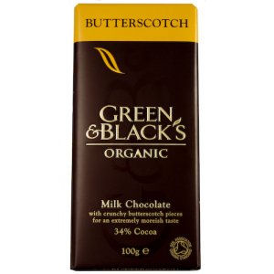 Green & Blacks 100g Milk Butterscotch Chocolate