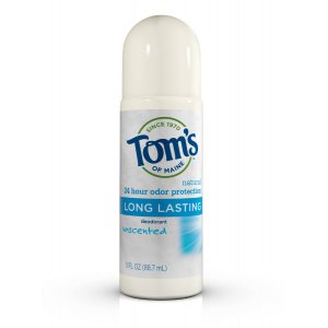 Toms of Maine Deodorant - Longlasting Roll On Unscented 88.7ml