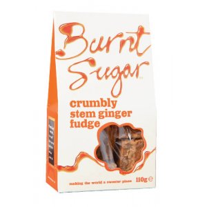 Burnt Sugar Stem Ginger Crumbly Fudge 150g