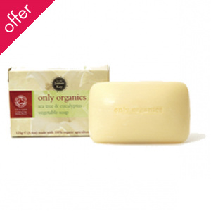 Only Organics Tea Tree & Eucalyptus Soap Bar