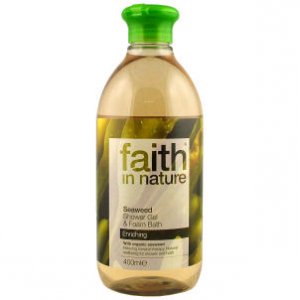 Faith In Nature Organic Seaweed Shower Gel & Bath Foam- 400ml