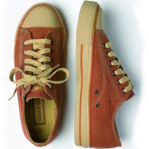 Grand Step Shoes Womens Hemp Sneakers