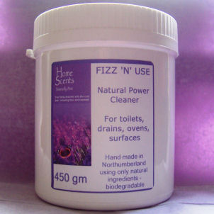 Home Scents Fizz n Use Natural Power Cleaner 450g