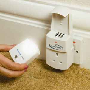 Energy Saving Multi function Emergency Night Light Twin Pack
