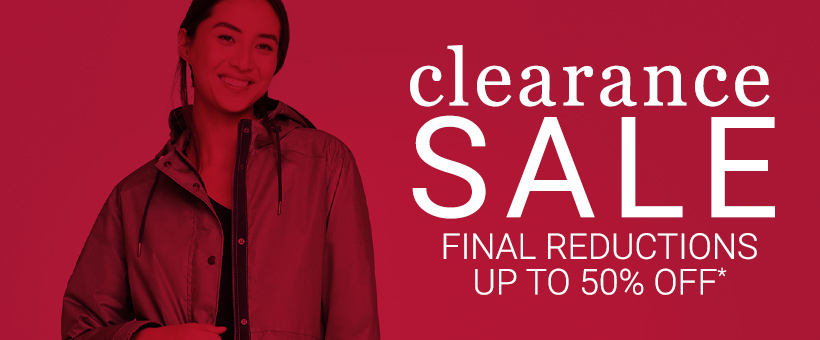 Clearance Sale - Up To 50% Off