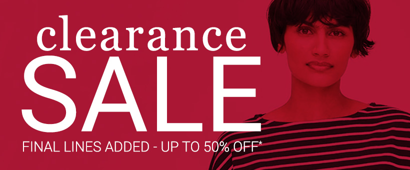 Clearance Sale - Up To 50% Off