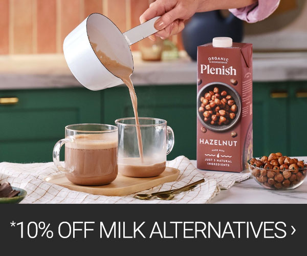10% Off Milk Alternatives*