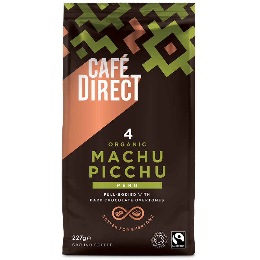 Cafedirect Fairtrade Machu Picchu Fresh Ground Coffee - 227g