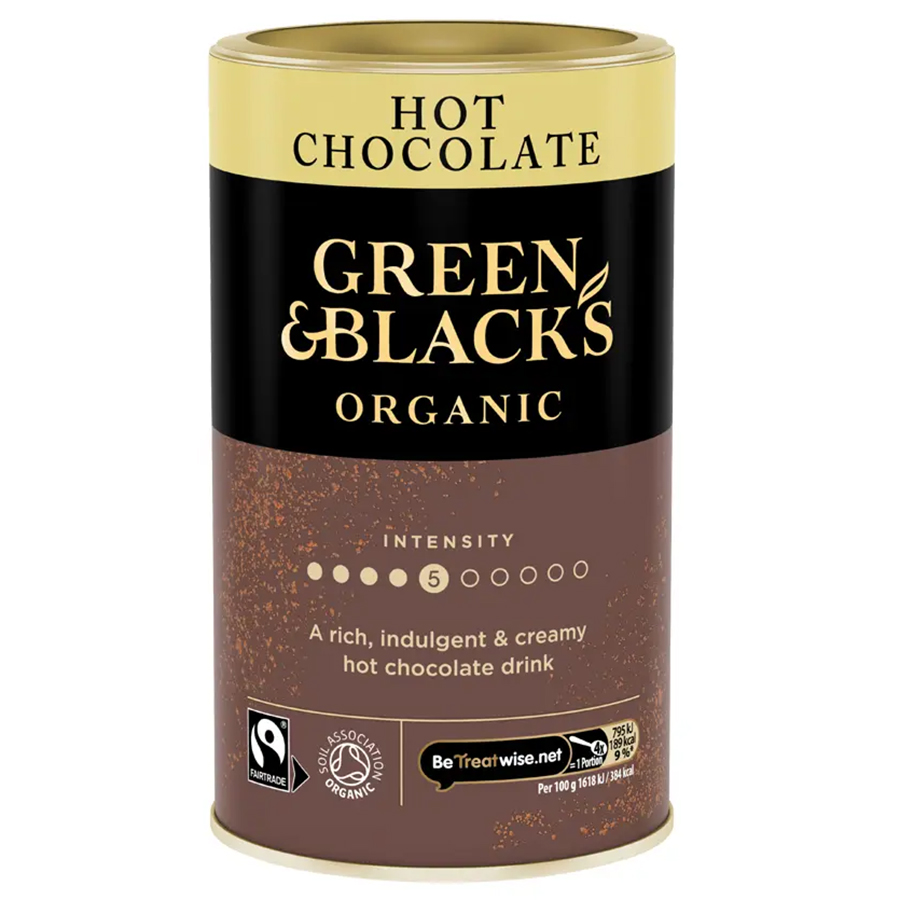 Green and Blacks Organic Hot Chocolate Drink - 250g