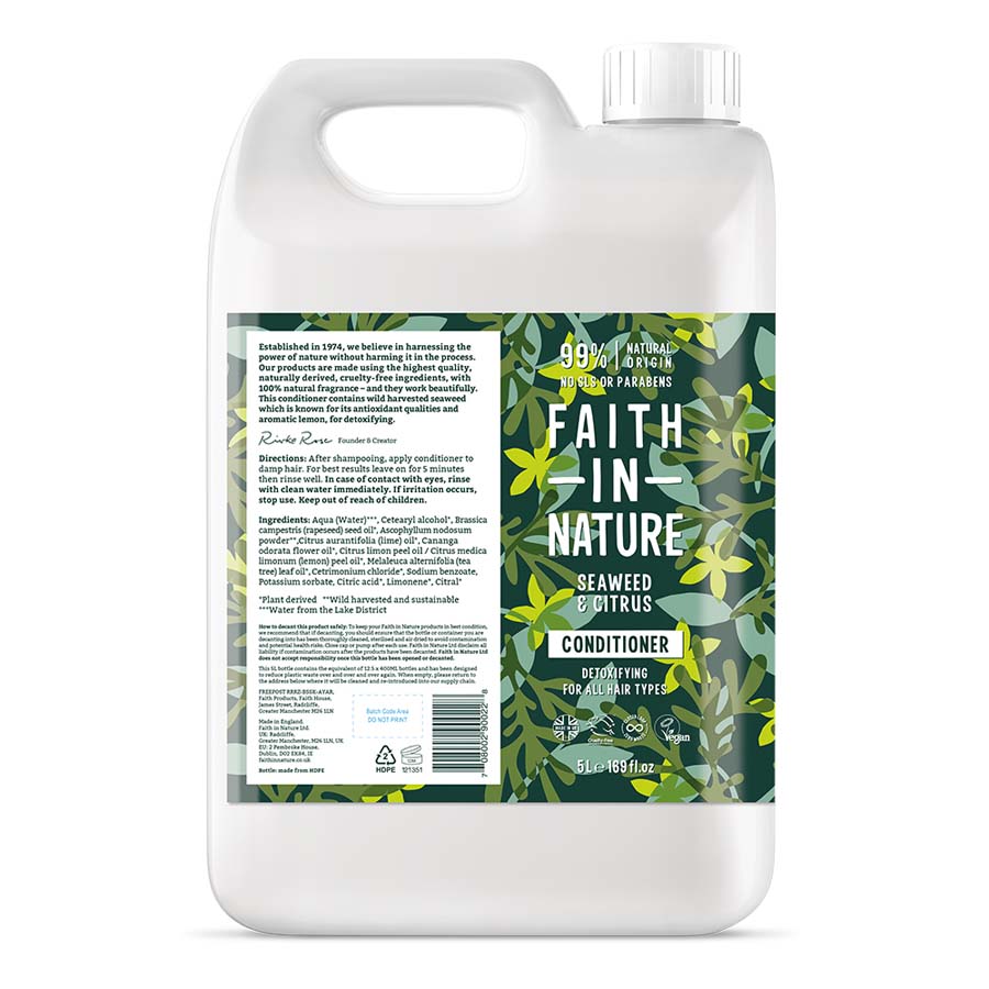 Faith In Nature Seaweed & Citrus Conditioner - 5L